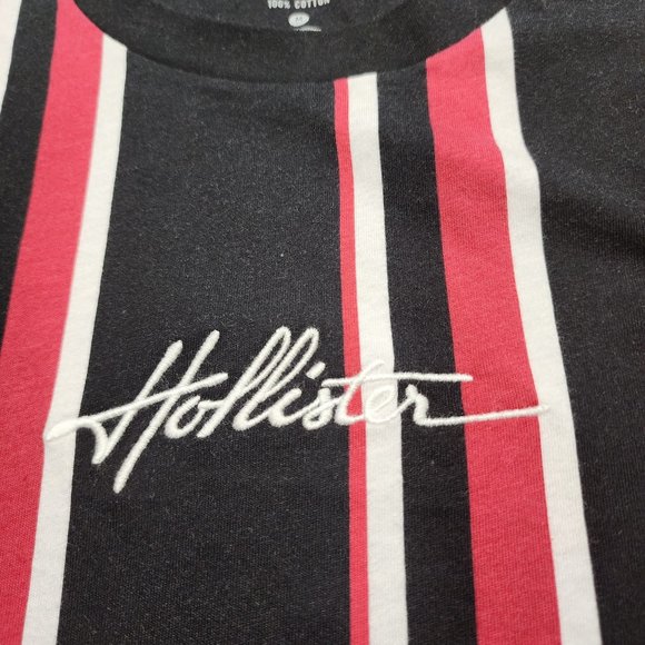 HOLLISTER Embroidered Logo Graphic Men T Shirt Tee NWT - Picture 5 of 5